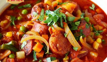 Sausage and vegetable stew