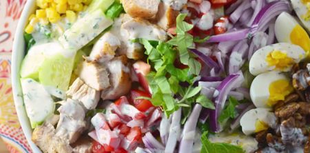Летна салата со пилешки стек од Римес